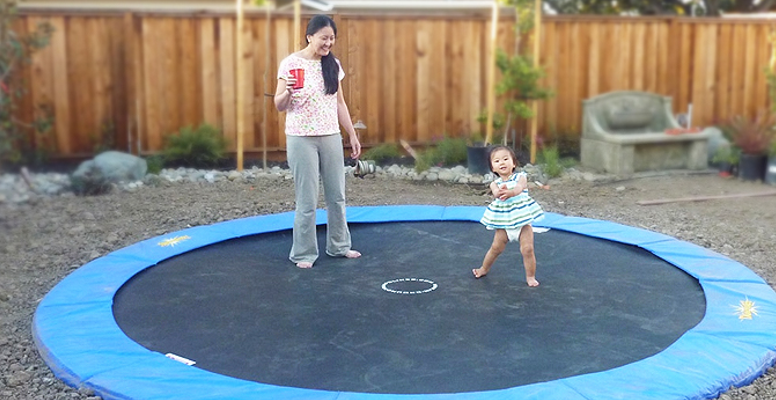 Why Parents Feel That Sunken Trampolines Are Safer Than Regular Trampolines?